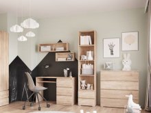Písací stôl CANA dub | Nábytok-interior.sk
